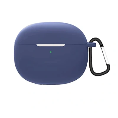 Immagine di GIOPUEY Cilicone Case per Xiaomi Buds 3T PRO, PRO Custodia, Ultrasottile, Resistente ai Graffi, Cover Blu Scuro