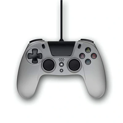 Immagine di Gioteck Vx 4 Wired Controller (Sony PS4) Titanium Play 4, Gamepad Joystick Per PlayStation di Gioco con filo Joypad del Dualshock PS4 Slim/Pro