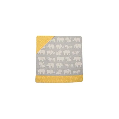 Immagine di David Fussenegger 67289738 Juwel Coperta per bambini con cappuccio, modello Zoo, colore: Grigio
