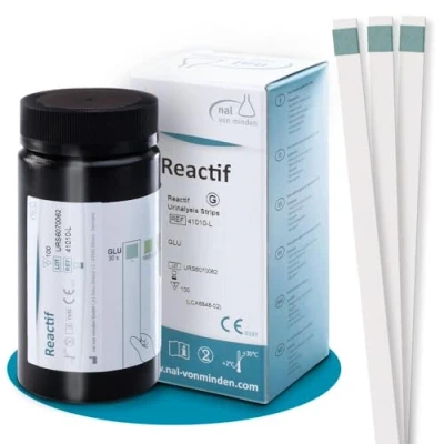 Immagine di Health Check Urine Test Reactif G 100 Strisce reattive Glucosio (Test della glicemia)