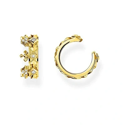 Immagine di THOMAS SABO Orecchini a Clip da Donna, in Argento Sterling 925, Oro EC0016 414 14