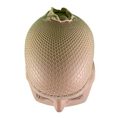 Immagine di LUTTMANN 2 x parrucche berretto per parrucca cappuccio in rete beige portatori di