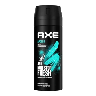 Immagine di Axe, deodorante spray Men&quot;Apollo&quot;, 0% alluminio, confezione da 6 (6 x 150 ml)