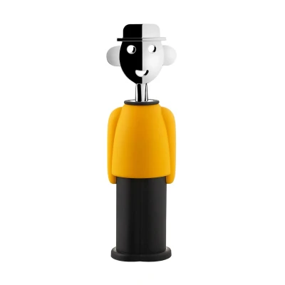 Immagine di Alessi Corkscrew Alessandro M. AM23 YB Yellow by Mendini