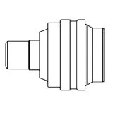 Immagine di GSP 661020 Kit Giunto Omocinetico VOLKSWAGEN: Transporter 5 Bus, 5, Multivan (7HM