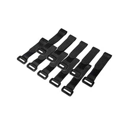 Immagine di LogiLink KAB0056, Fascette Fermacavo, lunghezza 20x150 mm, Nero,set da 10 pezzi