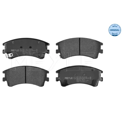 Immagine di MEYLE 025 240 4618/W Kit pastiglie freno ORIGINAL Quality Assale anteriore con segnalatore acustico usura lamierino anticigolío MAZDA: 6 SW