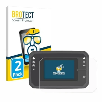 Immagine di brotect Pellicola Protettiva per Honda CB650R TFT Display Protezione Schermo (2 Pezzi) [Trasparente, Anti Impronte]