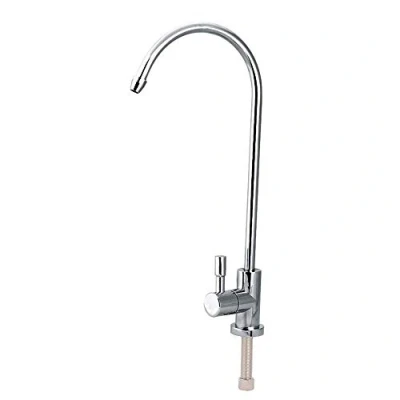 Immagine di DEWIN Rubinetto, Rubinetto Cucina 1/4 &#039;&#039; Acciaio Inossidabile lavello Osmosi Inversa Filtro Acqua Potabile da in Inox girevole a 360
