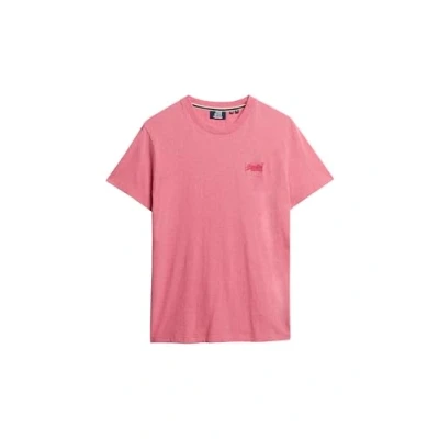 Immagine di Superdry Tshirt basic, Uomo, Taglia: Large, Rose