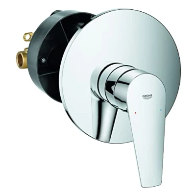 Immagine di Grohe Start Edge Miscelatore monocomando per doccia, cromo, montaggio a incasso