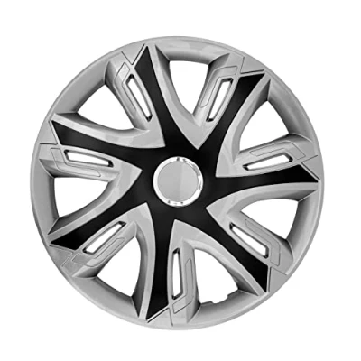 Immagine di Copricerchi Supernova nero/argento, set da 4 pezzi