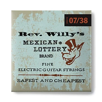 Immagine di DUNLOP RWN0738 REV. WILLIE, EXTRA LIGHT SET/6