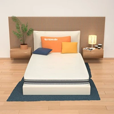 Immagine di miasuite i sogni italiani Materasso alla Francese Matrimoniale 140x200 Alto 22 cm in waterfoam Ortopedico Modello Summit