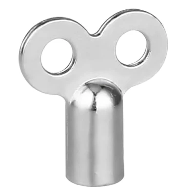 Immagine di Valvola termosifone chiave sfiato termosifone,1 pz, quadrata,Chiave del radiatore, di spurgo universale per tutti i radiatori