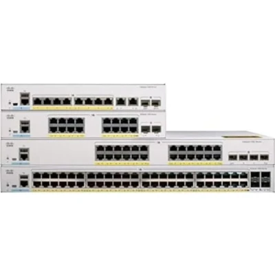 Immagine di Cisco Catalyst 1000 48P 4G L Switch di rere a 48 porte PoE+ Gigabit Ethernet (GbE), budget PoE 370W, 4 uplink SFP+ da 1G, garanzia limitata vita con formula avanzata (C1000 L)