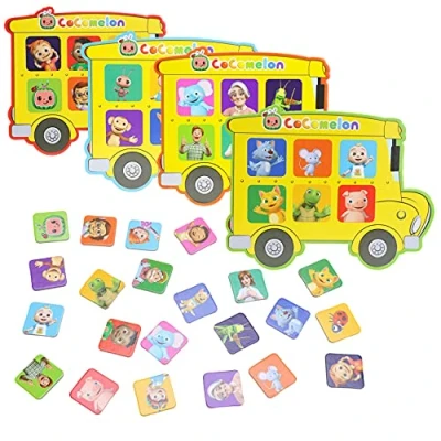 Immagine di Toyland® Cocomelon Bus Bingo Game 4 Giocatori Giochi per bambini Età 18 mesi +