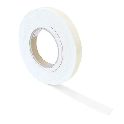 Immagine di haggiy nastro in feltro strisce di autoadesive feltrini rotolo adesivo spessore 3 mm, larghezza: 10 lunghezza: 5 m, bianco