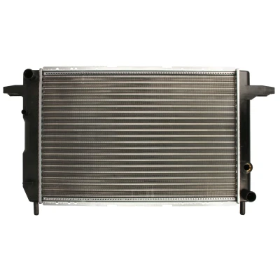 Immagine di NRF 50111 Radiatore motore Alluminio 604 398 34 Alette di raffreddamento montate meccanicamente