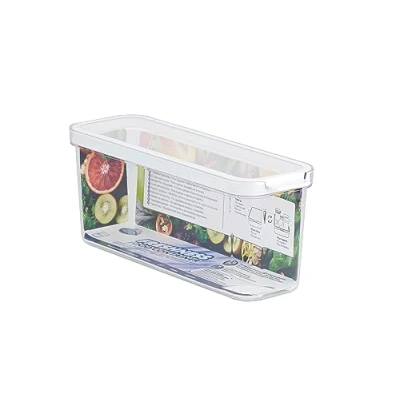 Immagine di CARE + PROTECT Contenitore per alimenti intelligente, l’organizer frigorifero, ottimamente impilabile, protegge gli dall&#039;umidità e mantiene il cibo fresco più a lungo, 2 L