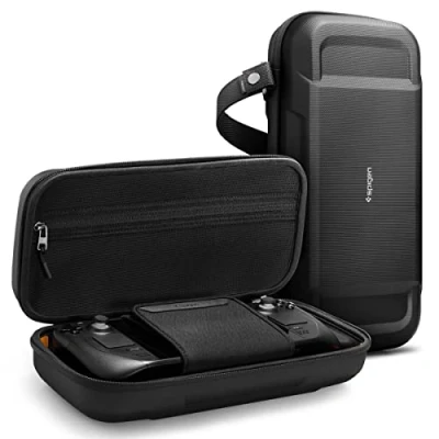Immagine di Spigen Cover Rugged Armor Pro Compatibile con Steam Deck LCD (2022) / OLED (2023) Nero