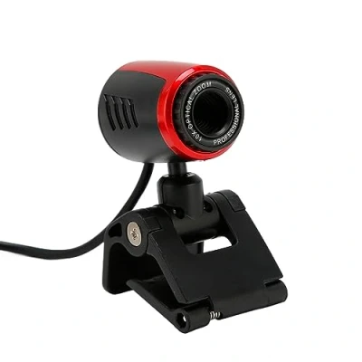 Immagine di Bewinner 0.3MP Videocamera USB con Microfono, Web Camera Lens in Vetro di Alta Aualità, Fotocamera MIi a 360 per PC Computer Desktop, Supporto Video Skype/MSN
