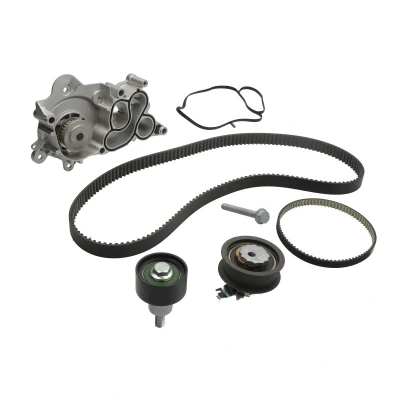 Immagine di SKF VKMC 01280 2 Pompa Acqua + Kit Cinghia Distribuzione 163, 81 10, 20mm VOLKSWAGEN: Golf 7, Polo V Hatchback, 7 Variant