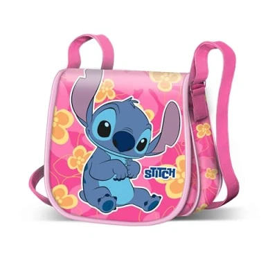 Immagine di Disney, Borsa a Tracolla Muffin Mini Unisex Kids, Rosa Lilo e Stitch, One size