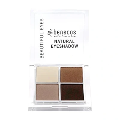 Immagine di Benecos natural beauty 91587 Tavolozza ombretti Quattro vegan caffè e crema