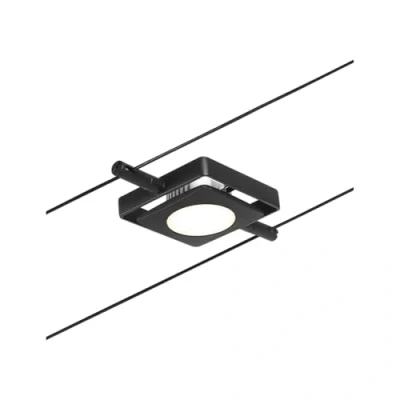 Immagine di PAULMANN Lampada per sistema su cavo 4.5 W LED (monocolore) Nero (opaco), Cromo