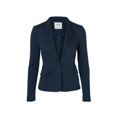 Immagine di Vero Moda Vmjulia LS DNM NOOS Blazer, Donna, Taglia: 34, Total eclipse