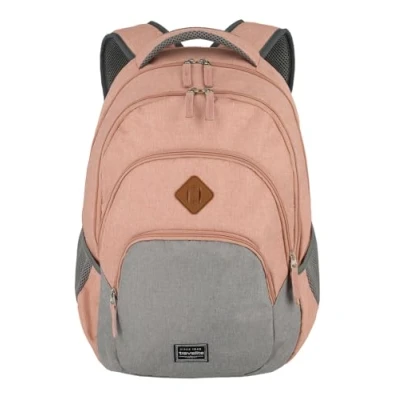 Immagine di travelite Zaino Bagaglio a Mano da Viaggio con Scomparto per Laptop 15.6 Pollici, Serie di Valigie Basics Daypack Mélange: Alla Moda in Look Mélange, 45 cm, 22 L