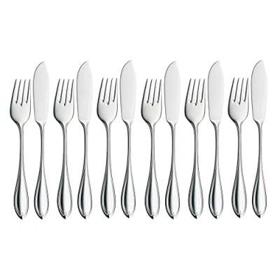 Immagine di WMF Posate per Pesce, 12 Pezzi Premiere Cromargan Protect Acciaio Inox Estremamente kratzbestaendig lucidato