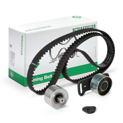 Immagine di INA 530 0056 10 Kit cinghia di distribuzione 148 con spessore registro guidacinghia, rullo tenditore RENAULT: ESPACE 2, 1