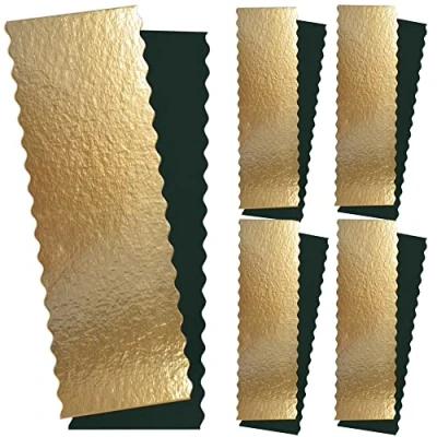 Immagine di ScrapCooking 5205 Set di 5 Supporti per Dolci/Tronchetti, Cartone Multicolore, 30 x 10 0,6 cm
