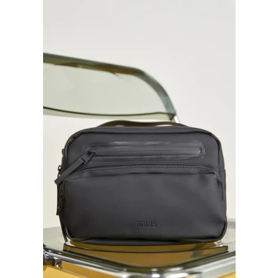 Immagine di Rains Cargo BOX BAG Unisex Borsa a tracolla, Taglia: One Size, Black