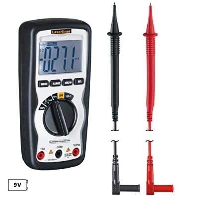 Immagine di Laserliner Multimetro portatile digitale CAT IV 600 V Display (Counts): 4000