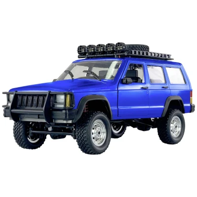 Immagine di Amewi JC X12 Scale Blu Brushed 1:12 Automodello Elettrica Fuoristrada 4WD RtR 2,4 GHz incl. Batteria e caricatore