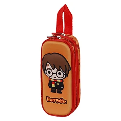 Immagine di Karactermania Harry Potter Bobblehead 3D Double Astuccio per bambini, Taglia: One Size, Naranja