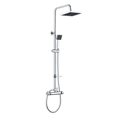 Immagine di DP Bath RY S002 + V002BEX Set Doccia con Rubinetto termostatico (Estensibile)