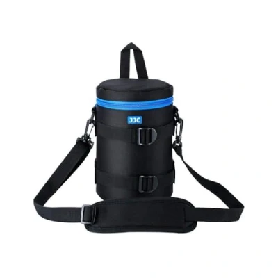 Immagine di JJC, sacchetto porta obiettivo, impermeabile, con fascetta strap, colore nero, DLP 7, 125 x 290 mm