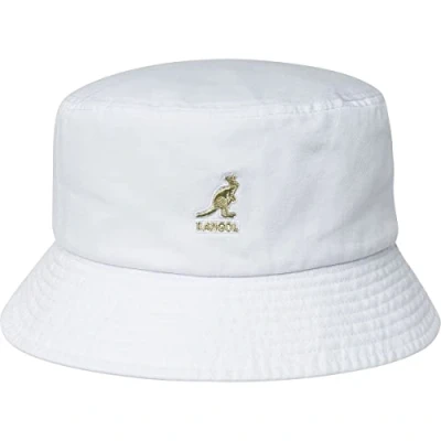 Immagine di Kangol Washed Bucket Basco, Bianco, S Uomo