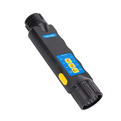 Immagine di ETUKER Rimorchio Tester 13 Poli, 12V Luci Poli Di Presa E Spina Strumenti Diagnostica Circuito Cablaggio, Per Rimorchio/RV/Barca/Tester (Tester Rimorchi Poli)