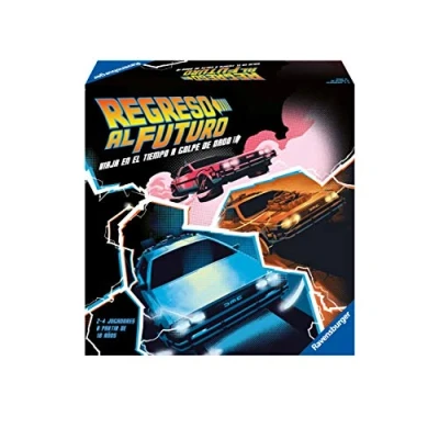 Immagine di RAVENSBURGER Back To The Ritorno al Futuro, Versione Spagnola, Light Strategy Game, 2 4 Giocatori, età Consigliata 10+, Multicolore, 26894