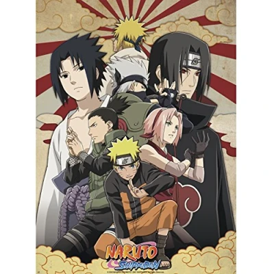Immagine di ABYSTYLE Shippuden Poster Abysse Naruto Group Number 2&quot;, Cartone Animato, Multicolore, 52 x 38 cm, ABYstyleABYDCO254