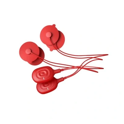 Immagine di PowerDot 2.0 Duo Red Smart TENS device Wireless muscle electrostimulator controlled via app Accelerates recovery, improves strength, relieves pain (Red)