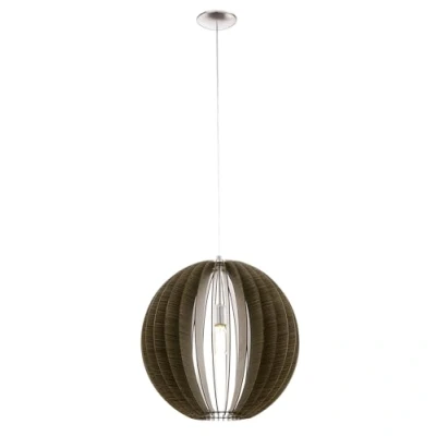 Immagine di Eglo 94636 Lampada a sospensione, colore: argento, glühlampe