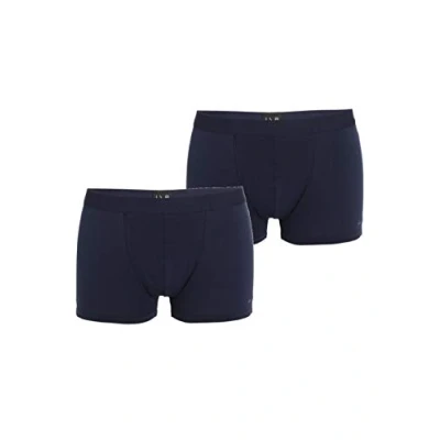 Immagine di LVB Boxer Bi pack in Cotone Uomo x2, Blu + Blu, 4/M
