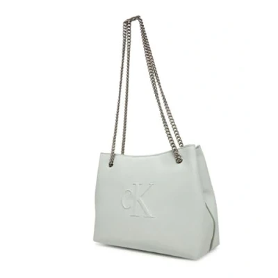 Immagine di Calvin Klein Jeans Sculpted Camera BAG Borsa a tracolla, Donna, Taglia: One Size, Sky gray