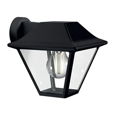 Immagine di Philips LED Alpenglow Lampada da Parete per Esterni, Lanterna con Supporto a Muro, Nero